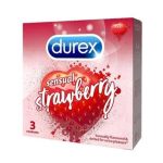 Durex Sensual Strawberry (Hộp 3 cái)