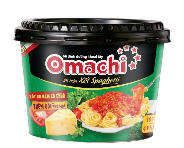 MÌ TRỘN OMACHI SỐT SPAGHETTI