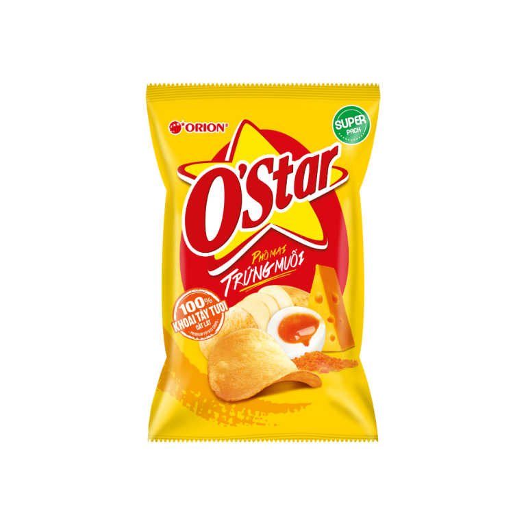 Snack Ostar Trứng Muối