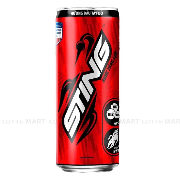 Chọn Sting Dâu Lon 320ml